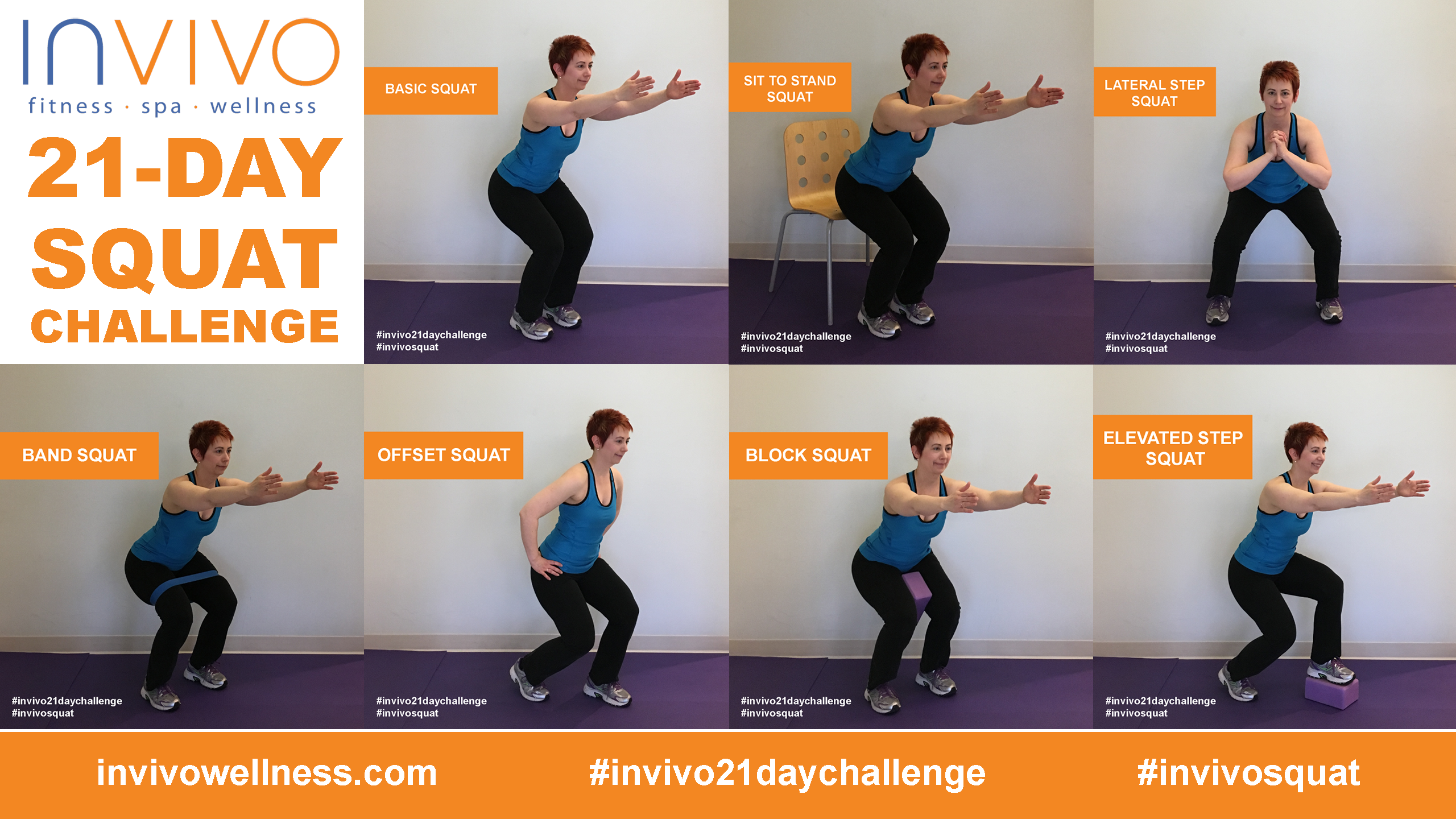 INVIVO 21-Day Squat Challenge
