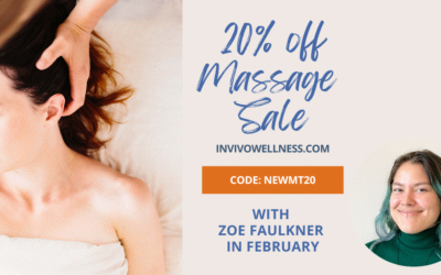 INVIVO Wellness Massage Therapy Sale – Zoe Faulkner